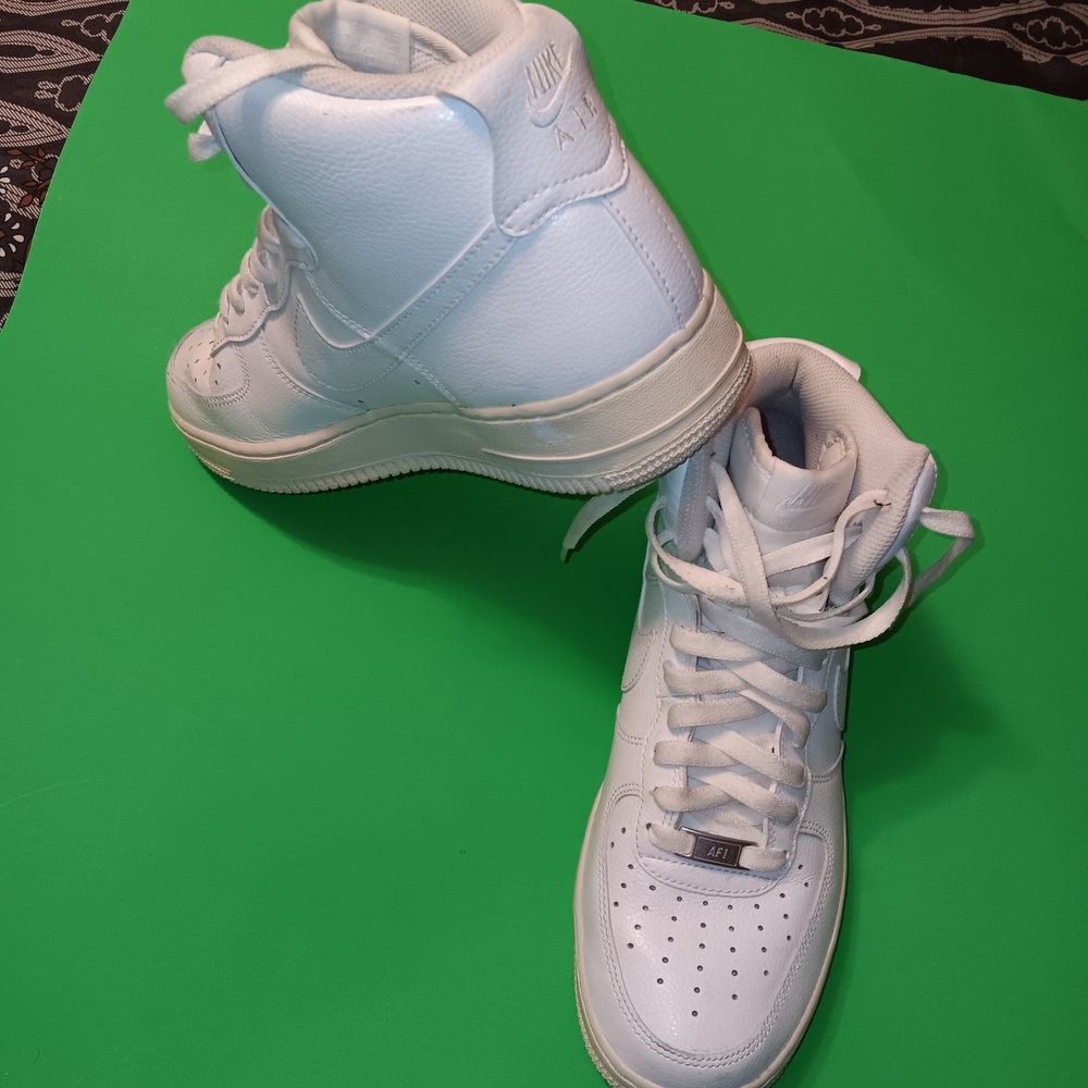 Nike Air Force 1 High Shoes/Sneakers (315121-115) Preowned Excellent ConMen's8.5